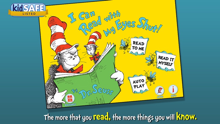 I Can Read With My Eyes Shut! - Dr. Seuss