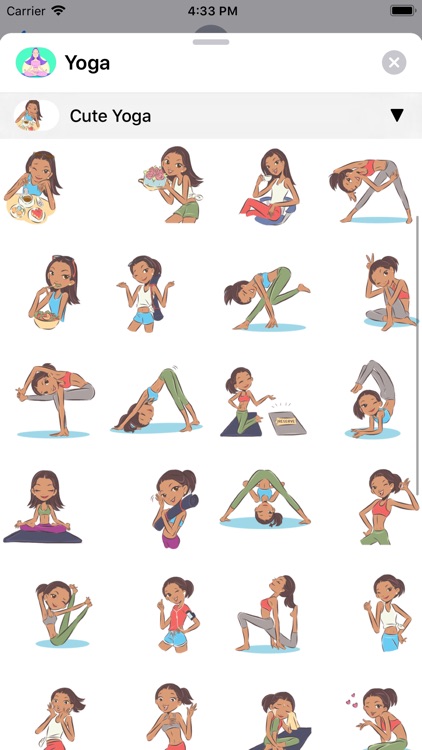 Yoga Sticker screenshot-4