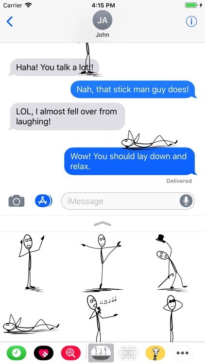 Stick Figure Stickers