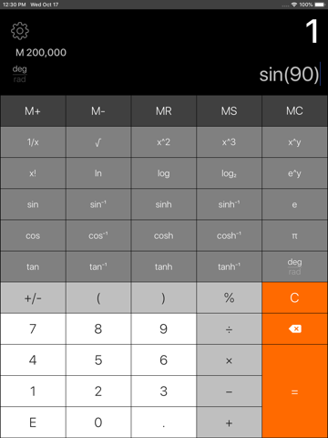 Calculator ％ screenshot 2