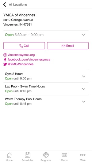 YMCA of Vincennes(圖1)-速報App