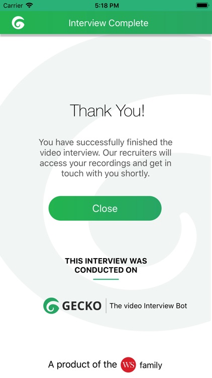 Gecko: The Video Interview Bot screenshot-4