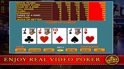 Jacks or Better - Casino Style 1.2 IOS -