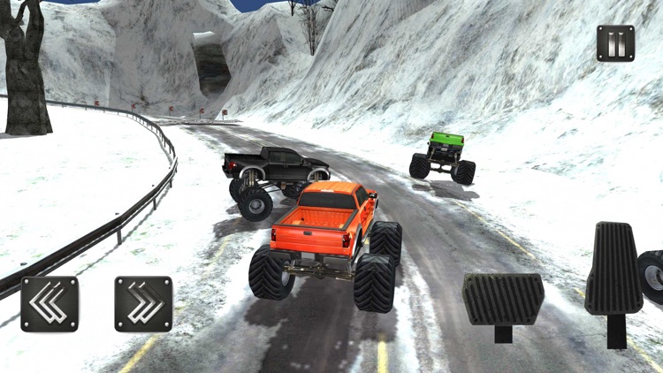 Offroad Monster Jeep Hill Race screenshot-4