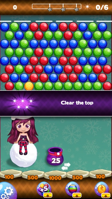 Merry Christmas Bubble Shooter screenshot 3