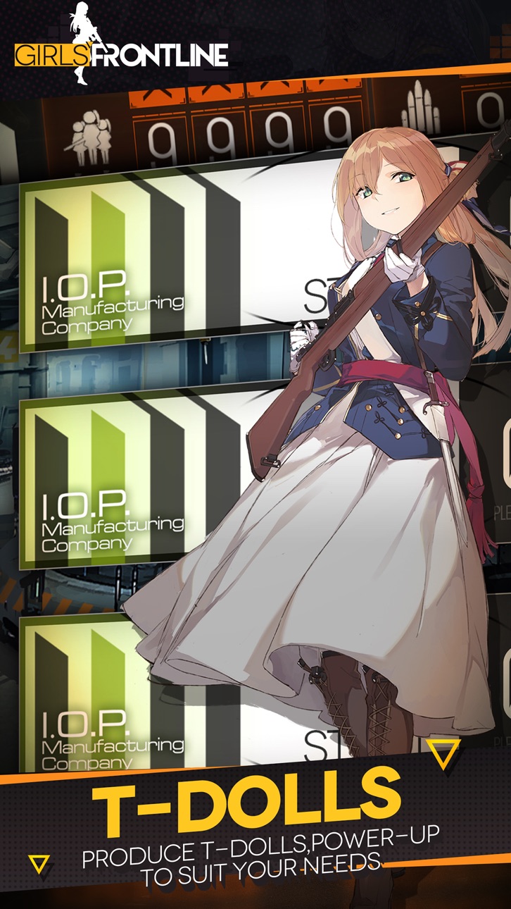 Girls' Frontline Hack screenshot 3 - iOS game interface