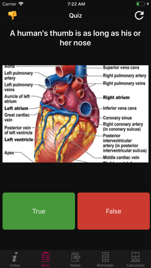 Human Heart Facts & Quiz 3000(圖4)-速報App