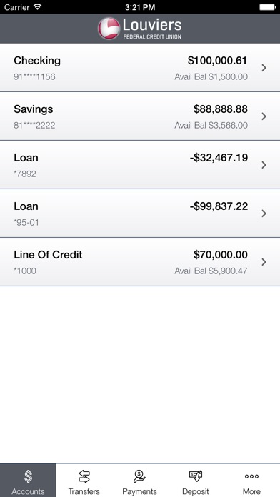 Louviers FCU screenshot 3