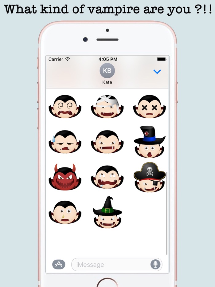 Vampires Halloween Emojis