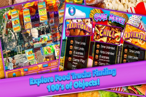 Hidden Objects Food Truck - Junk Candy Object Time - náhled