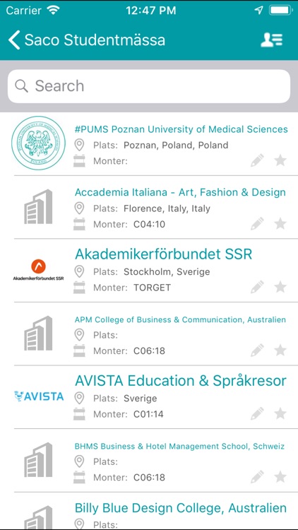 Saco studentmässa screenshot-3