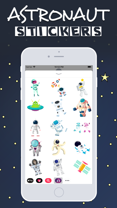 Astronaut  Emojis screenshot 3