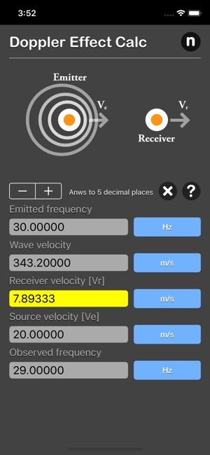 Doppler Effect Calculator(圖6)-速報App