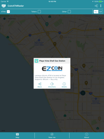 CoinATMRadar - Bitcoin ATM Map screenshot 2