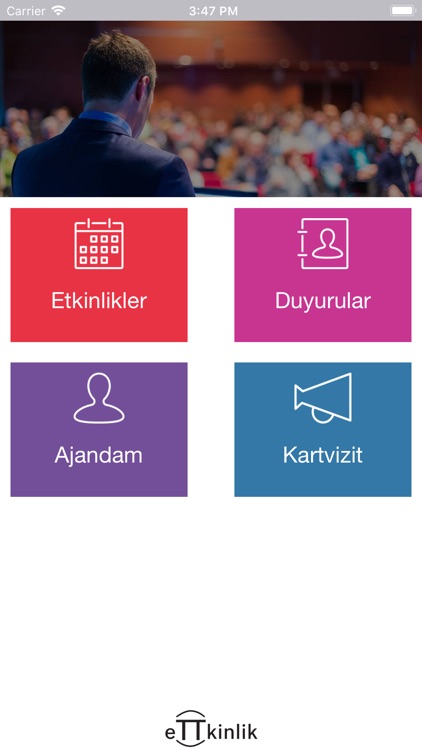 eTTkinlik Etkinlik Yönetimi