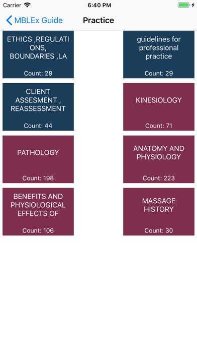 MBLEx Exam Guide - Massage screenshot 2