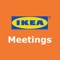 The IKEA Meetings App presents large meetings at IKEA that you are invited to or have attended