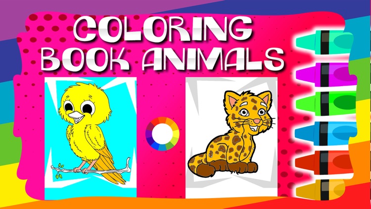 Coloring Book / Animals screenshot-4