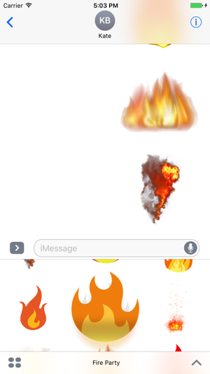 Fire Party Stickers(圖4)-速報App