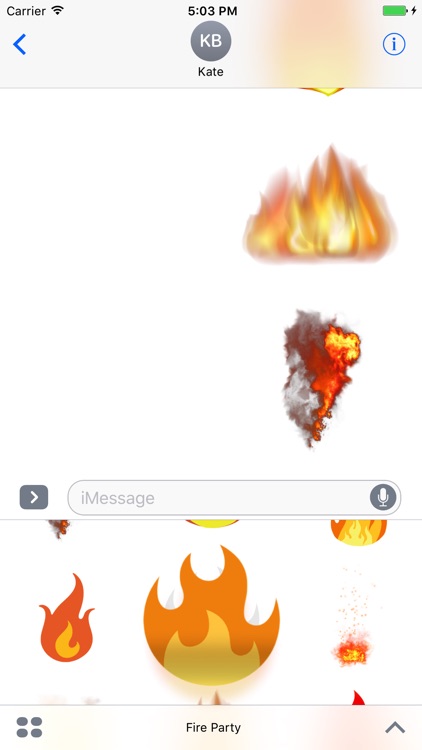 Fire Party Stickers screenshot-3