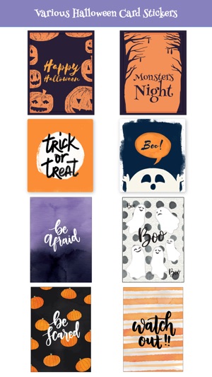 Cute Watercolor Halloween Pack(圖4)-速報App