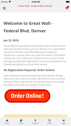 Great Wall Chinese - Denver(圖1)-速報App