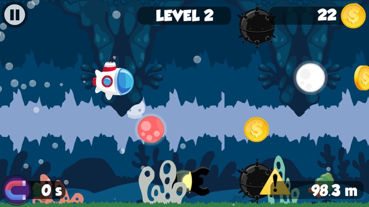 Little rainbow submarine run screenshot-3