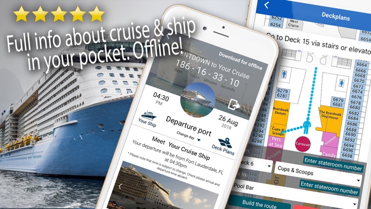 Cruise Itinerary App. CruiseBe screenshot-0