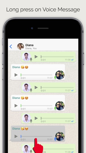 Audio Voice Messages to Text for WhatsAp