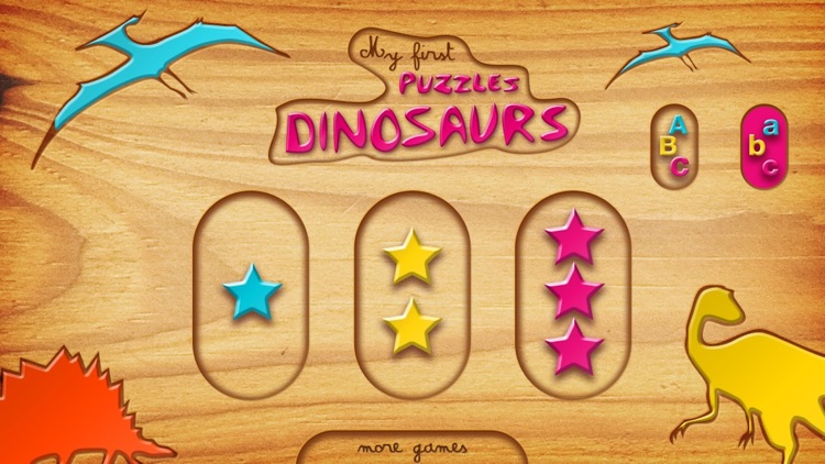 My First Wood Puzzle Dinosaurs screenshot-3
