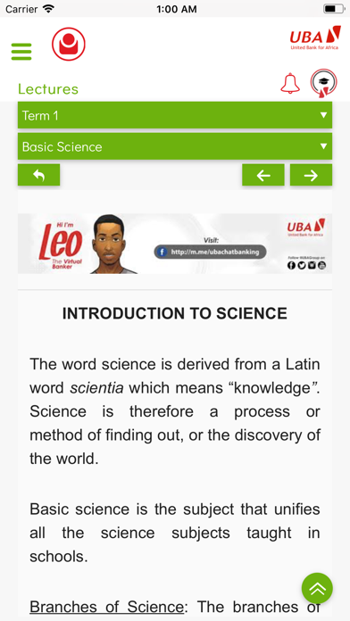 UBA LEARN screenshot 4