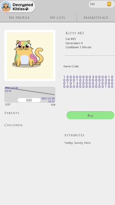 Crypto Kitties Decrypted screenshot 2