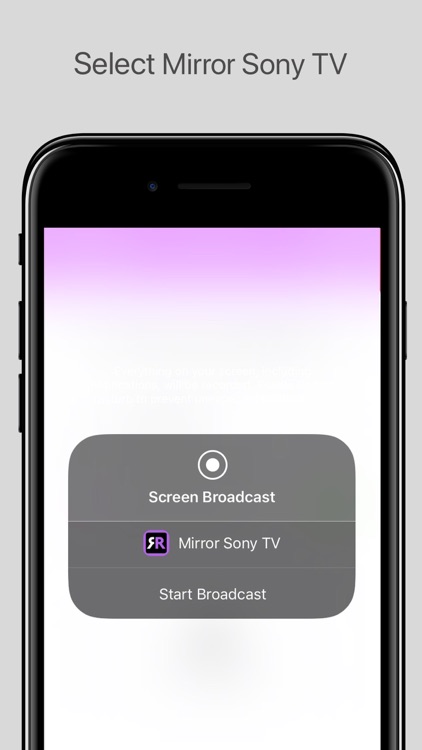 Mirror for Sony Smart TV screenshot-3