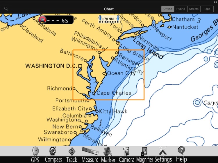 Maryland GPS Nautical Maps Pro screenshot-4