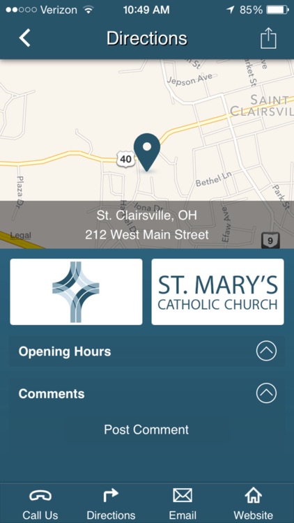 St. Mary's Catholic Church - St. Clairsville, OH