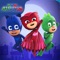 Catboy, Gekko and Owlette are on a night-time adventure in this PJ Masks game app