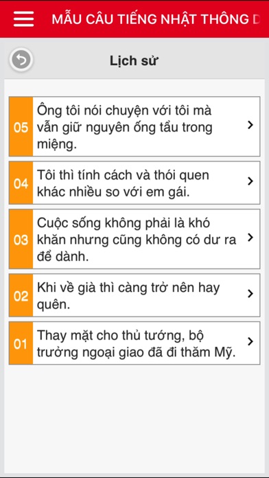 Tiếng Nhật Thông Dụng Mỗi Ngày screenshot 2