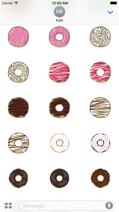 Colorful cute donuts screenshot 3