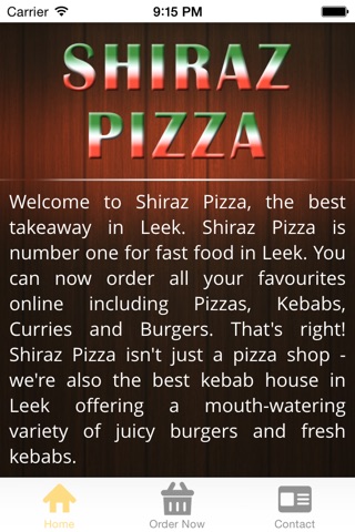 Shiraz Pizza screenshot 2
