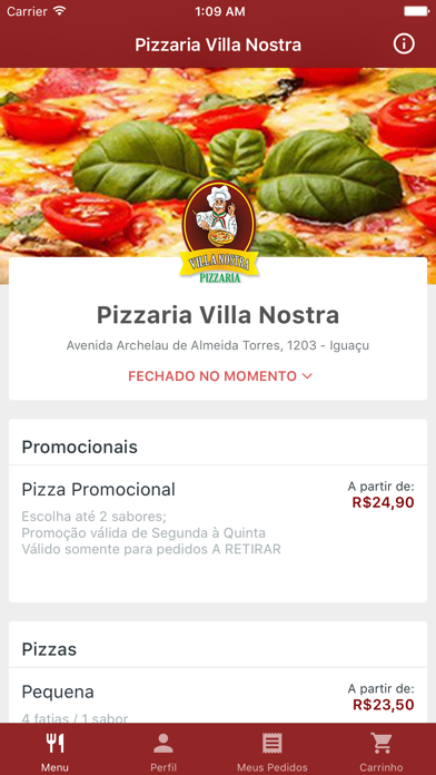 How to cancel & delete Pizzaria Villa Nostra Delivery from iphone & ipad 2