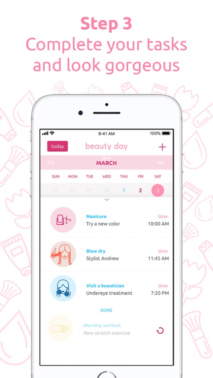 Beauty day planner screenshot-4