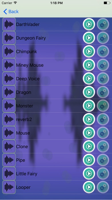 Voice Changer - recorder app screenshot 3