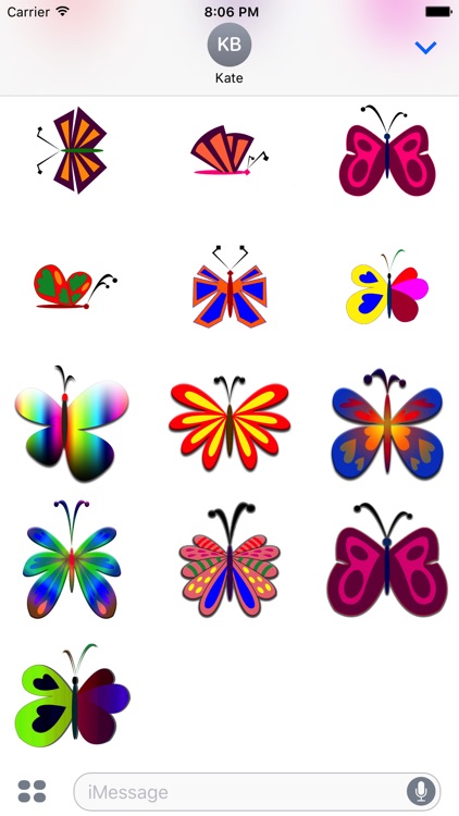 Butterflies Stickers