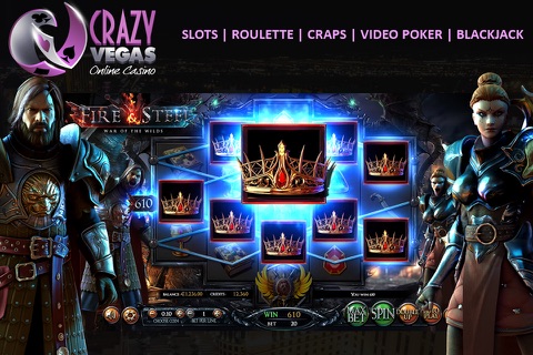 Crazy Online Slots Casino screenshot 2