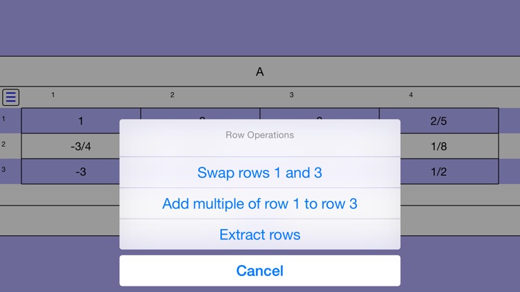 Touch Matrix Algebra screenshot-4