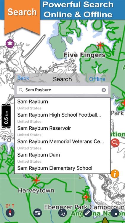 Sam Rayburn Reservoir and Angelina National Forest screenshot-3