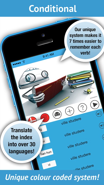 Learn Danish Verbs - LearnBots screenshot-3