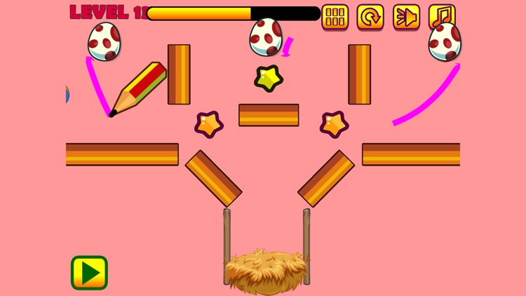 Draw Egg Birds - Angry Nest screenshot-5