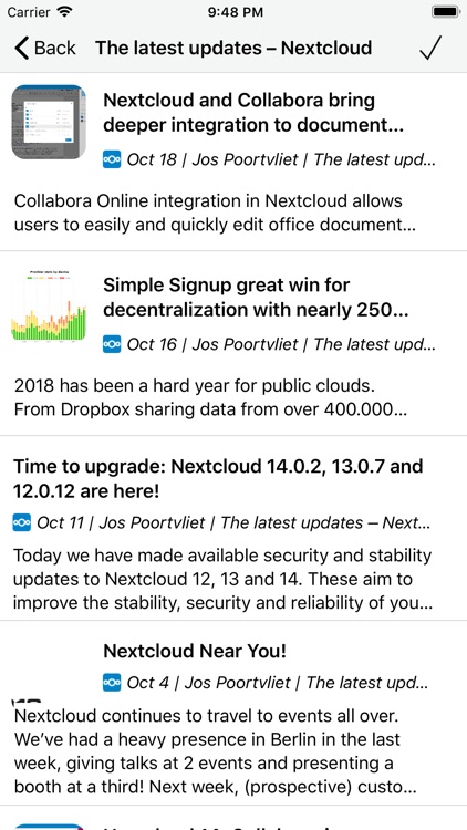CloudNews - Feed Reader