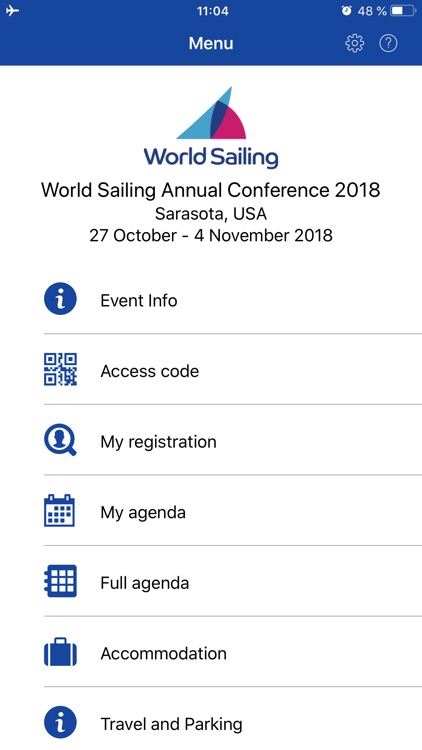 World Sailing Events